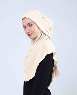 Krep Bağlamalı Kemerli Türban - 67