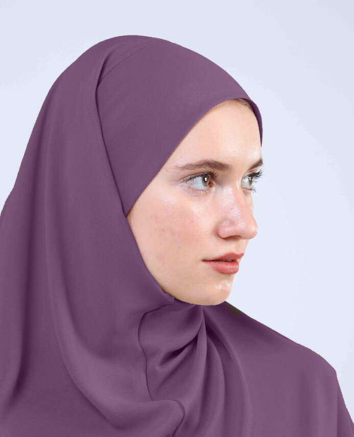 Krep Bağlamalı Kemerli Türban - 90