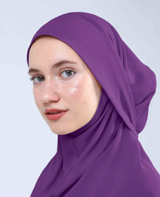 Krep Bağlamalı Kemerli Türban - 94