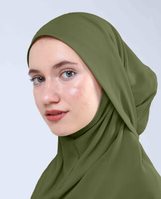 Krep Bağlamalı Kemerli Türban - 103