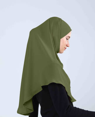 Krep Bağlamalı Kemerli Türban - 105