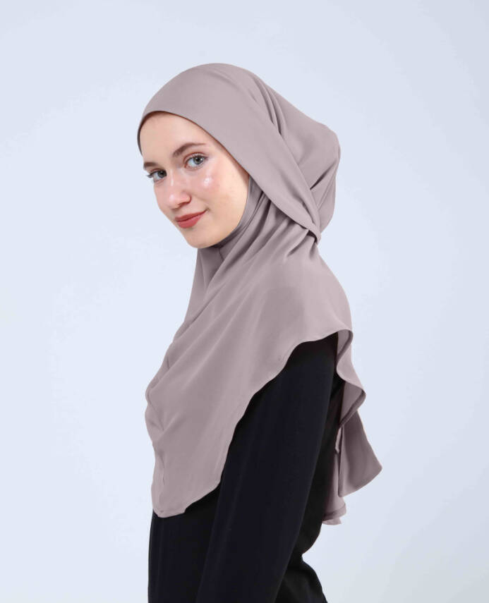 Krep Bağlamalı Kemerli Türban - 119