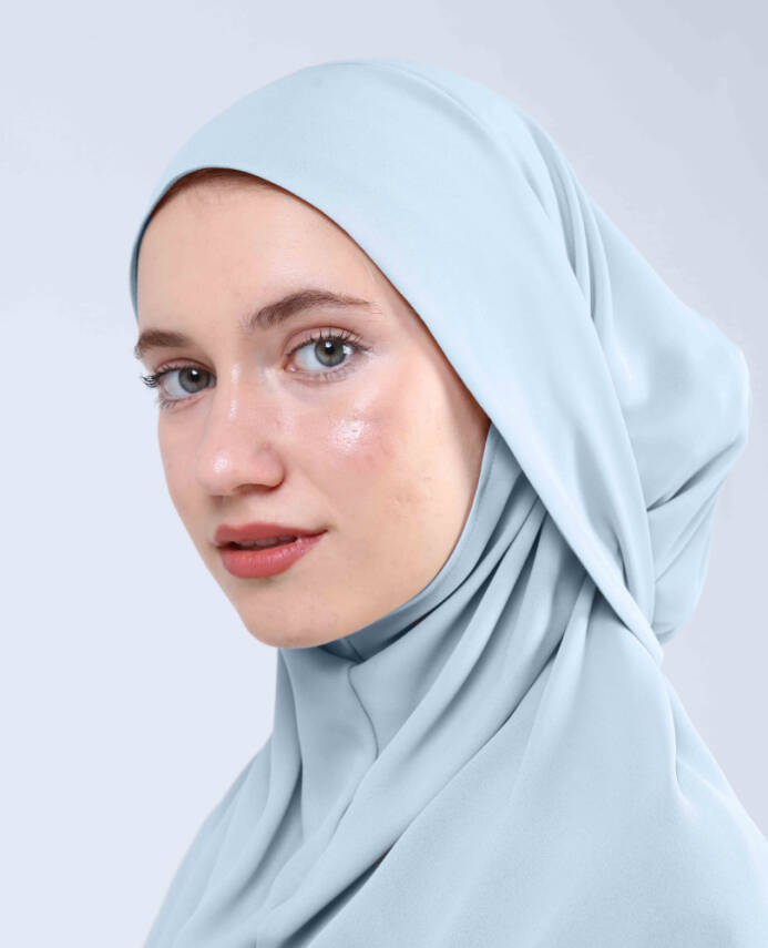 Krep Bağlamalı Kemerli Türban - 128