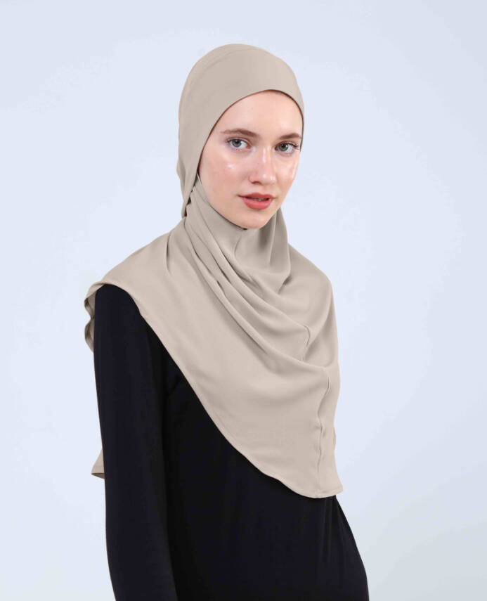 Krep Bağlamalı Kemerli Türban - 196