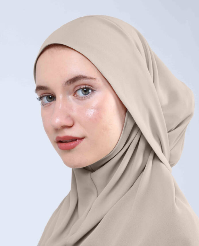 Krep Bağlamalı Kemerli Türban - 197