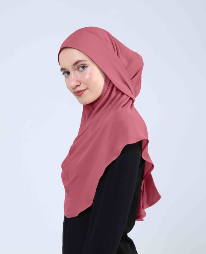 Krep Bağlamalı Kemerli Türban - 198