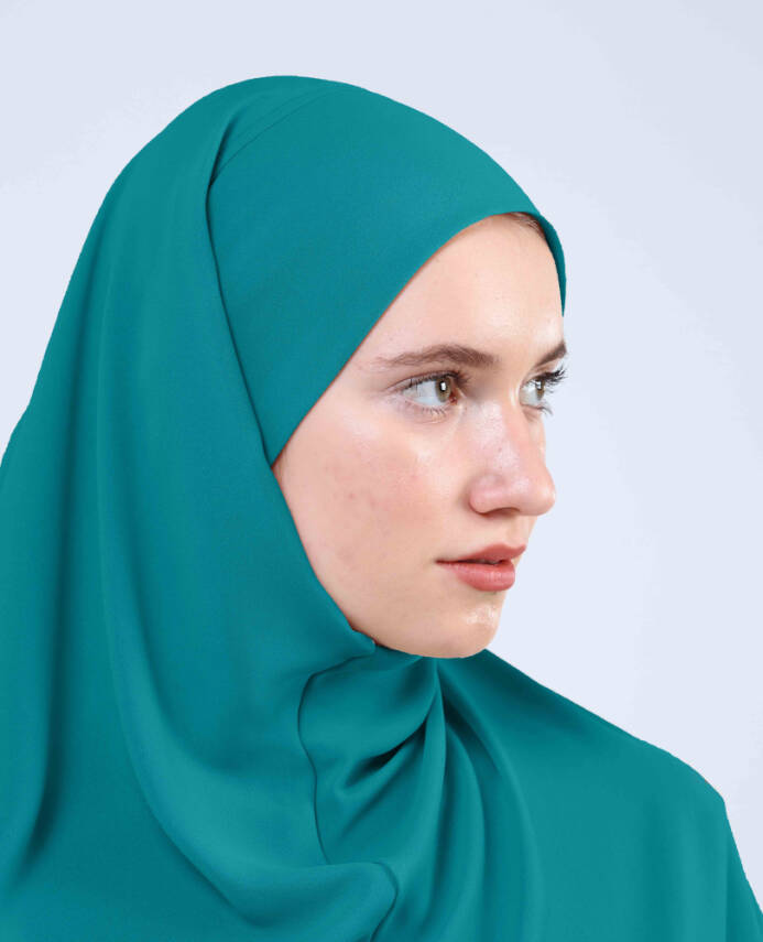 Krep Bağlamalı Kemerli Türban - 212