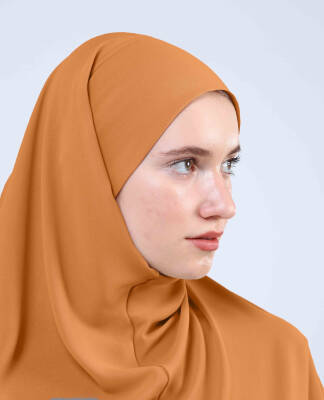 Krep Bağlamalı Kemerli Türban - 229