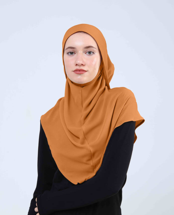 Krep Bağlamalı Kemerli Türban - 231