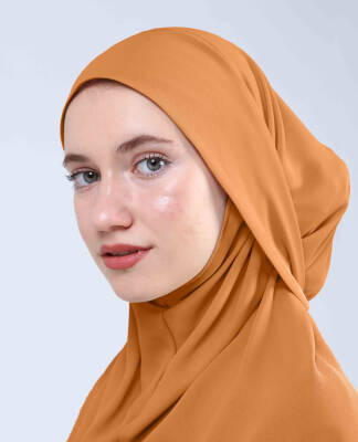 Krep Bağlamalı Kemerli Türban - 233