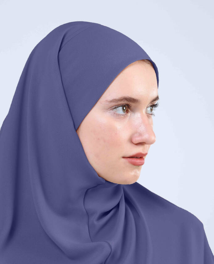 Krep Bağlamalı Kemerli Türban - 255