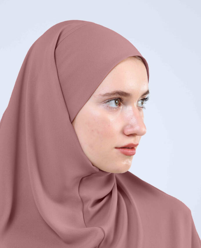 Krep Bağlamalı Kemerli Türban - 264