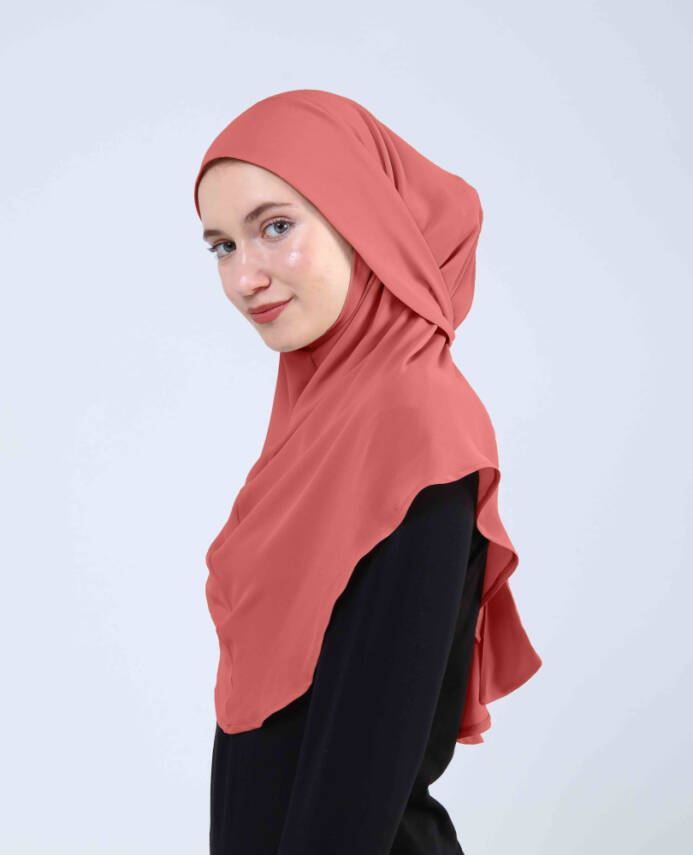 Krep Bağlamalı Kemerli Türban - 269