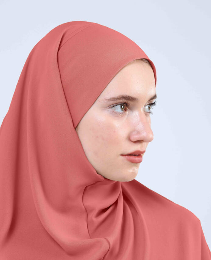 Krep Bağlamalı Kemerli Türban - 273