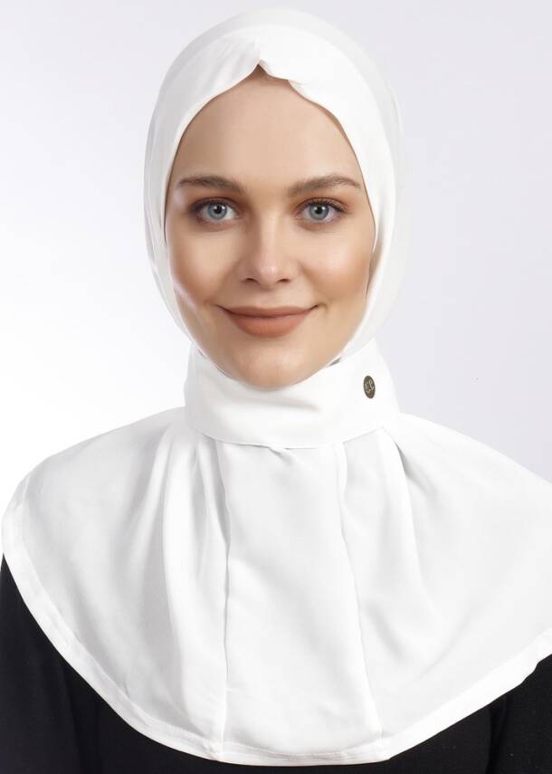 Krep Kumaş Fularlı Likralı Şal - 7