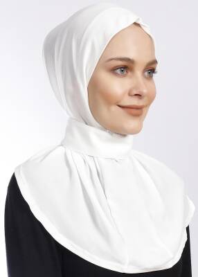 Krep Kumaş Fularlı Likralı Şal - 8