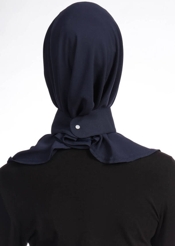 Krep Kumaş Fularlı Likralı Şal - 12