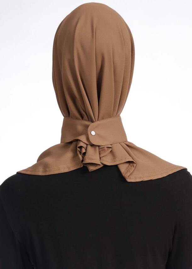 Krep Kumaş Fularlı Likralı Şal - 20