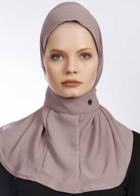 Krep Kumaş Fularlı Likralı Şal - 22