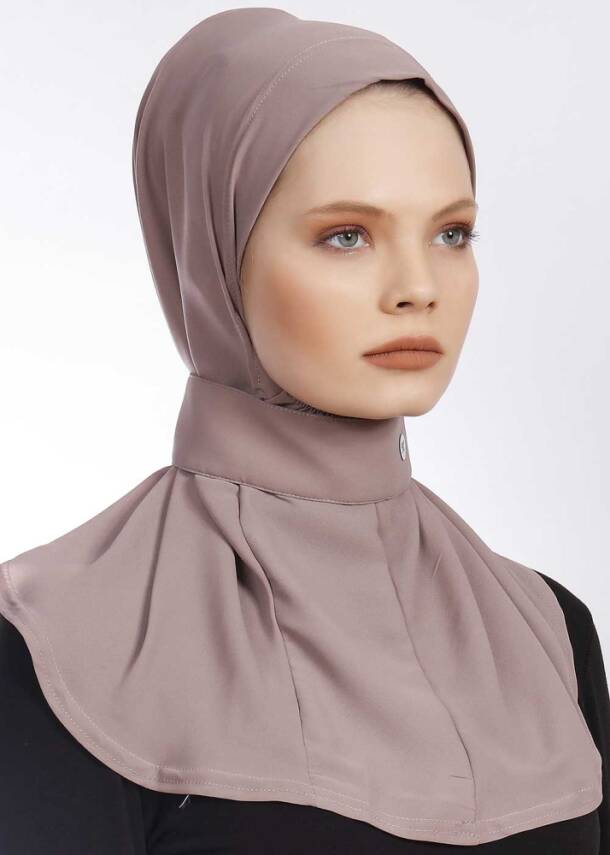 Krep Kumaş Fularlı Likralı Şal - 23