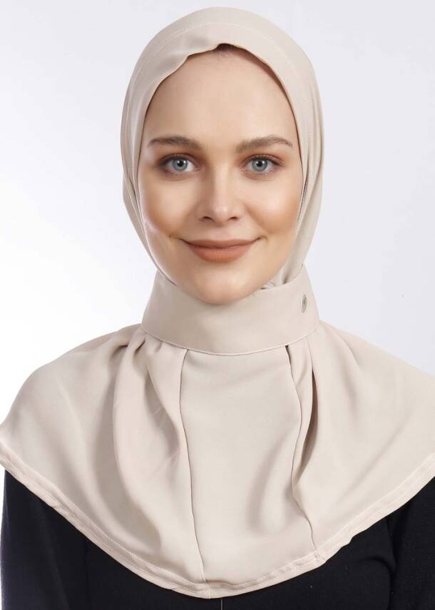 Krep Kumaş Fularlı Likralı Şal - 26