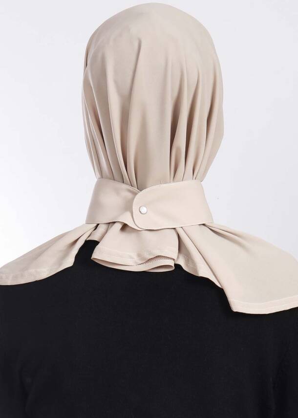 Krep Kumaş Fularlı Likralı Şal - 28