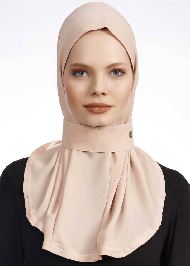 Krep Kumaş Fularlı Likralı Şal - 30