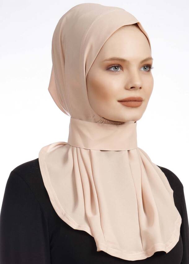 Krep Kumaş Fularlı Likralı Şal - 31