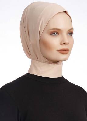 Krep Kumaş Fularlı Likralı Şal - 33