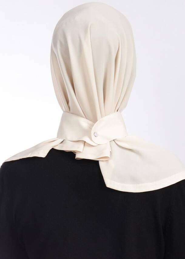 Krep Kumaş Fularlı Likralı Şal - 35