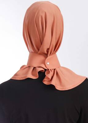 Krep Kumaş Fularlı Likralı Şal - 39