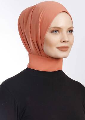 Krep Kumaş Fularlı Likralı Şal - 40