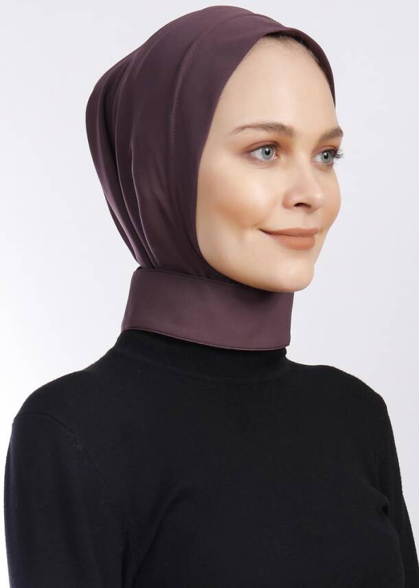 Krep Kumaş Fularlı Likralı Şal - 41