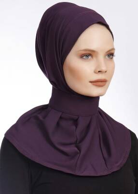 Krep Kumaş Fularlı Likralı Şal - 43