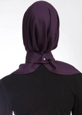 Krep Kumaş Fularlı Likralı Şal - 44