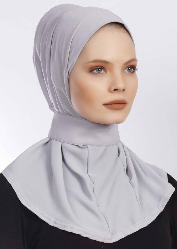 Krep Kumaş Fularlı Likralı Şal - 50