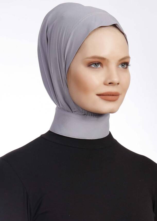 Krep Kumaş Fularlı Likralı Şal - 56