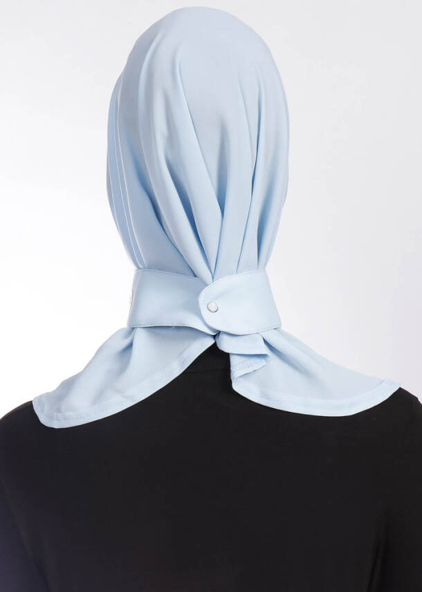 Krep Kumaş Fularlı Likralı Şal - 59