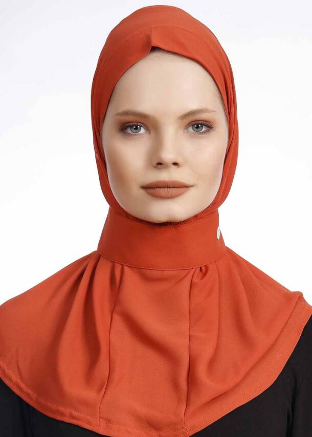 Krep Kumaş Fularlı Likralı Şal - 61