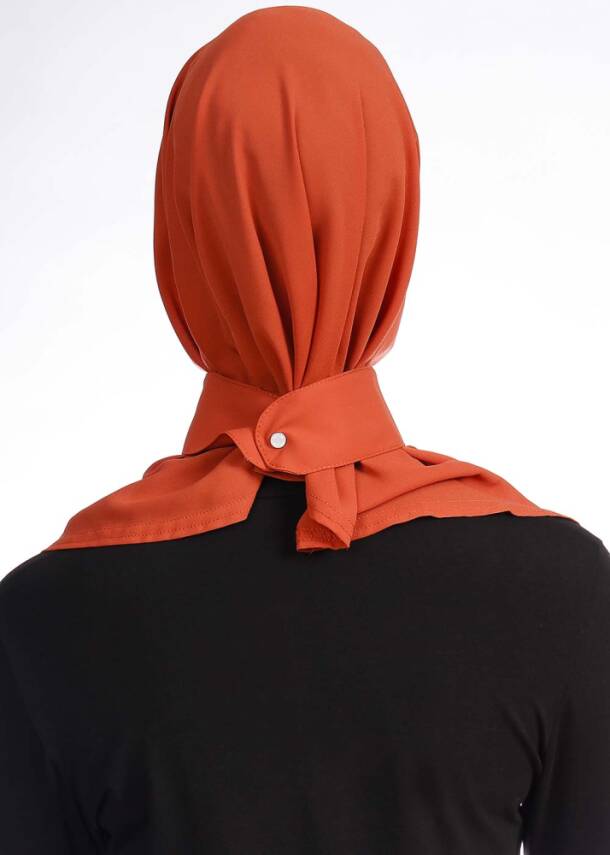 Krep Kumaş Fularlı Likralı Şal - 63