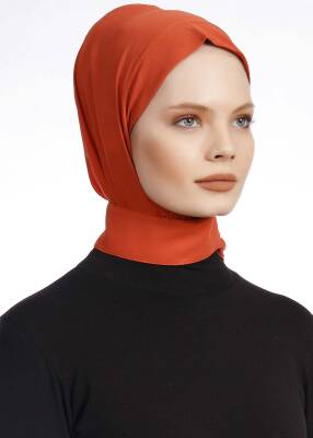 Krep Kumaş Fularlı Likralı Şal - 64