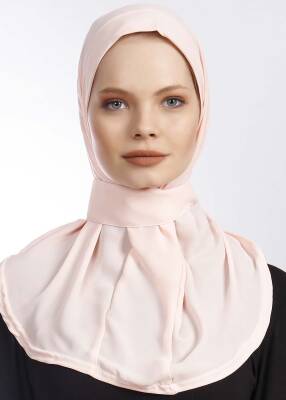 Krep Kumaş Fularlı Likralı Şal - 65