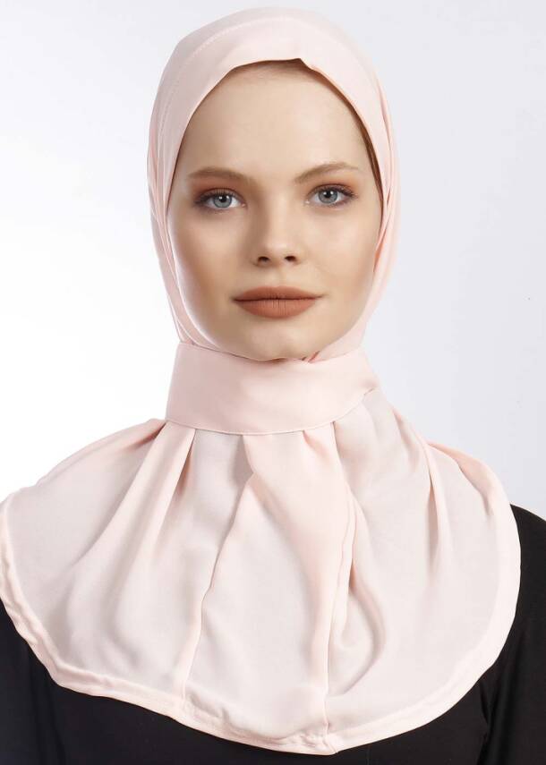 Krep Kumaş Fularlı Likralı Şal - 65