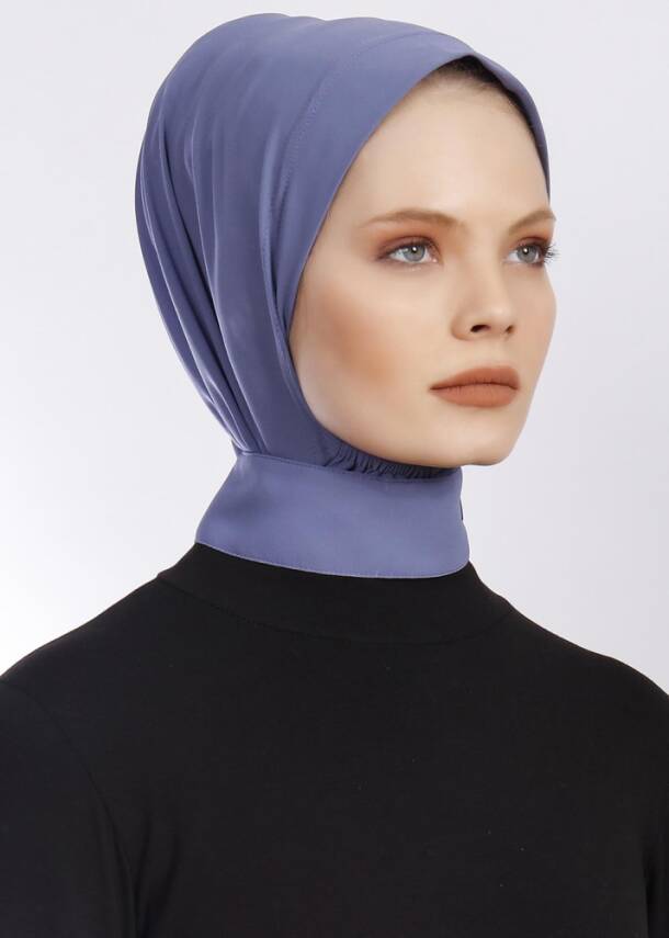 Krep Kumaş Fularlı Likralı Şal - 72