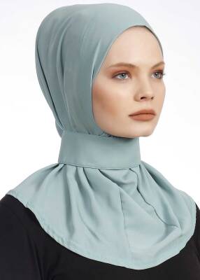 Krep Kumaş Fularlı Likralı Şal - 74