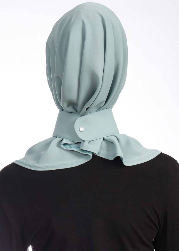 Krep Kumaş Fularlı Likralı Şal - 75