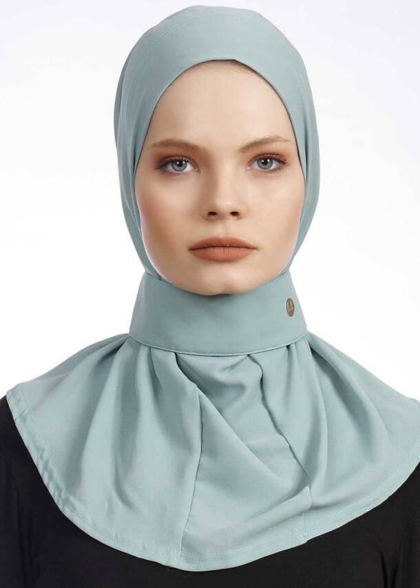 Krep Kumaş Fularlı Likralı Şal - 76