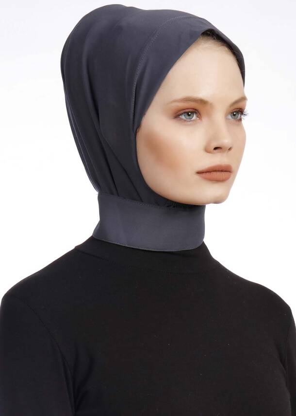 Krep Kumaş Fularlı Likralı Şal - 84