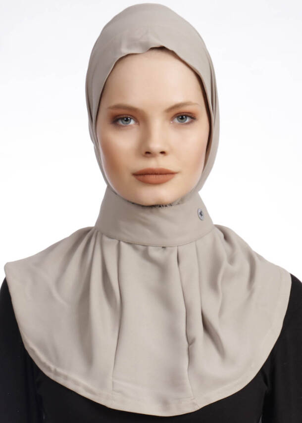 Krep Kumaş Fularlı Likralı Şal - 85