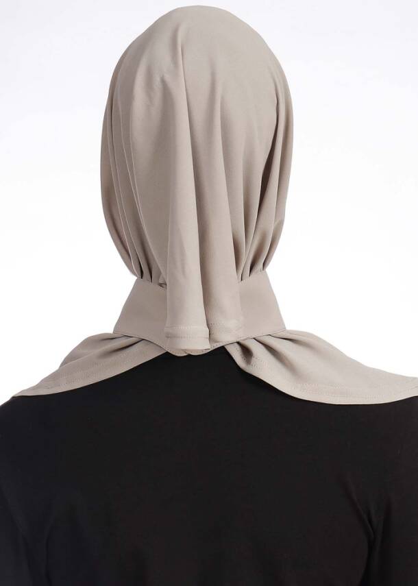 Krep Kumaş Fularlı Likralı Şal - 87